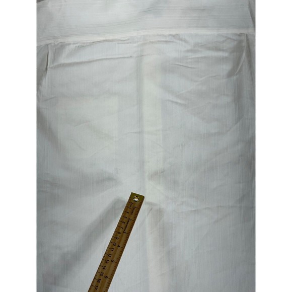 NWT Van Heusen Men's Size‎ 2XL White Button Down Short Sleeve Polo Shirt - Picture 6 of 11